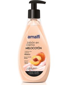 JABON EN CREMA MELOCOTON 500 ML AMALFI   M/AMALFI