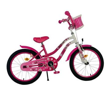 TV- BICICLETA LOVELY 18 ROSA BIANCA   M/LOVELY