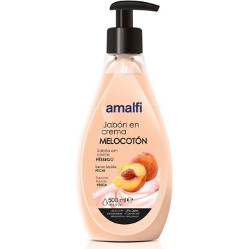 JABON EN CREMA MELOCOTON 500 ML AMALFI   M/AMALFI