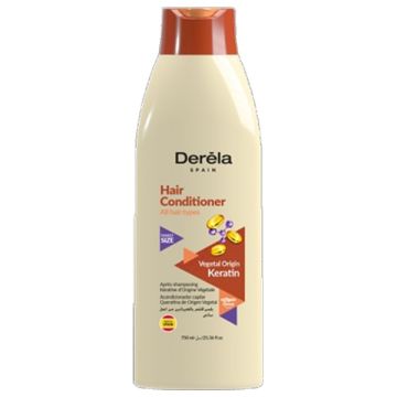 ACONDICIONADOR QUERATINA DE ORIGEN VEGETAL 750 ML DERELA   M/DERELA