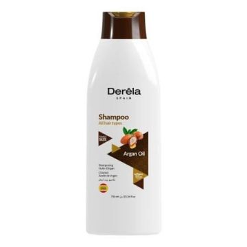 CHAMPÚ ACEITE DE ARGÁN 750 ML DERELA   M/DERELA