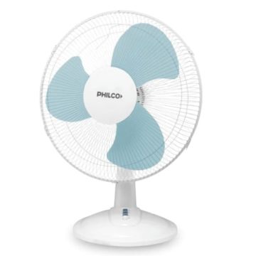 VENTILADOR DE MESA DE 16'''', 3 VELOC., PARRILLA LINEAL, POTENCIA DE 55 WATTS M/ PHILCO