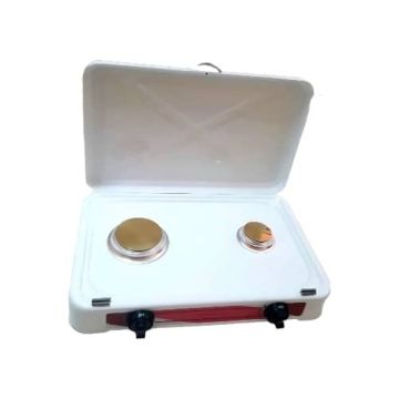 COCINA DE MESA A GAS DE 2 HORNILLAS, REF. PCM205CW, QUEMADORES DE BRONCE, C/ JUEGO DE ESPREAS ADICIONAL PARA GAS MANUFACTURADO, MARCA PHILCO   M/PHILCO